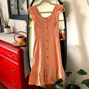 Monteau pink summer dress